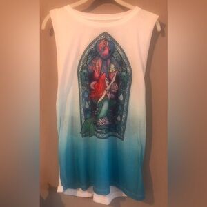 NWOT ~ Disney Little Mermaid Graphic Sleeveless T-Shirt